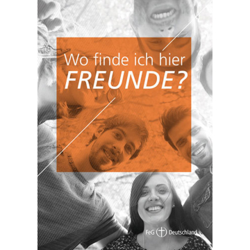 Themenflyer FeG Nr. 10 | Wo finde ich hier Freunde? (50er Pack)