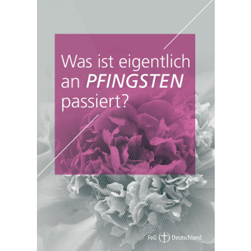 Themenflyer FeG Nr. 22 | Was ist eigentlich an Pfingsten passiert? (50er Pack)