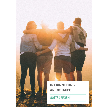 Karte Taufe (10er Pack)