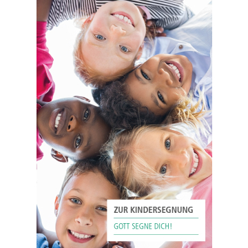 Karte Kindersegnung(10er Pack)