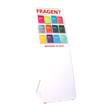 Gemeindeaufsteller Freikirche | Premium (Edelstahl) mit Starter-Set