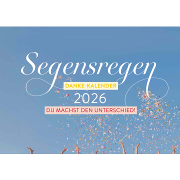 Ehrenamt Verteilkalender 2026 "Dankeschön"