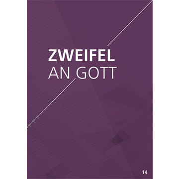 Themenflyer Landeskirche Nr. 14 | Zweifel an Gott (50er Pack)