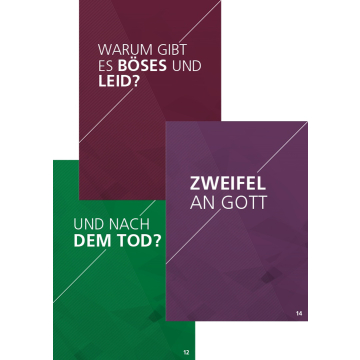 Themenflyer-Paket Landeskirche "Tod, Leid & Zweifel"