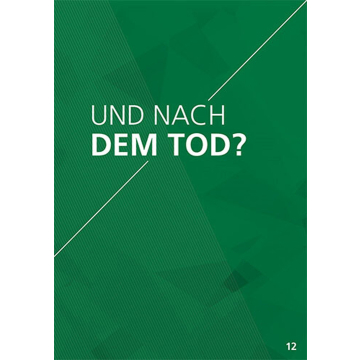 Themenflyer Freikirche Nr. 12 | Und nach dem Tod? (50er Pack)